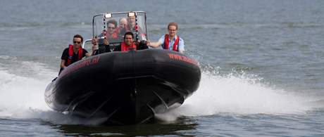 Rally RIB varen op het IJsselmeer of Markermeer