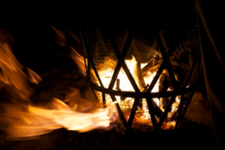 Vuurkorf voor extra sfeer Vuurkorf voor extra sfeer