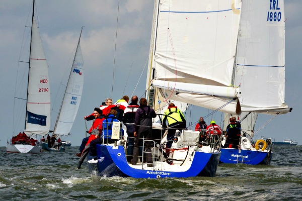 Downwind bij de 8 uurs race