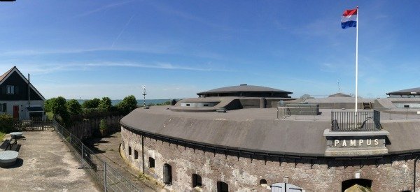 Het Fort eiland Pampus