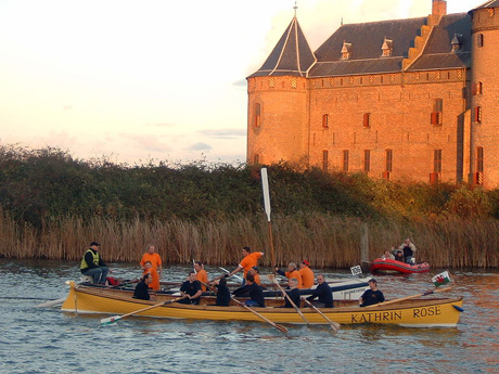 Wedstrijd sloeproeien